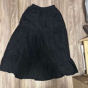 Abercrombie and fitch maxi skirt